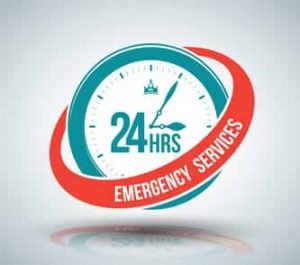 24 hours emergency services